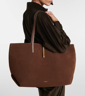 Tokyo Large suede tote bag | DeMellier