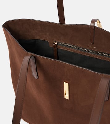 Tokyo Large suede tote bag | DeMellier