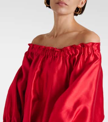 Miniabito Lepre in seta e cotone | Max Mara