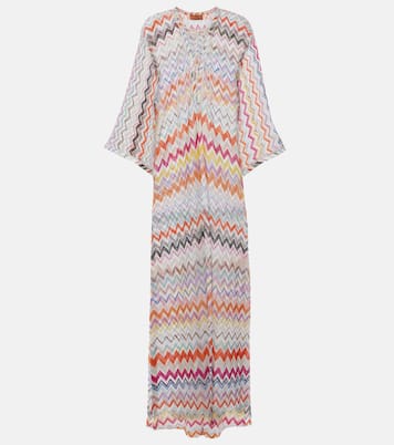 Pareo de lamé en zigzag | Missoni