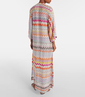 Pareo de lamé en zigzag | Missoni