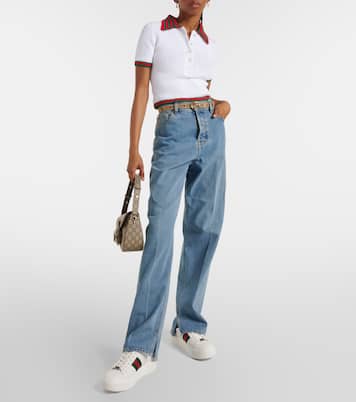Zapatillas Gucci Ace de piel | Gucci