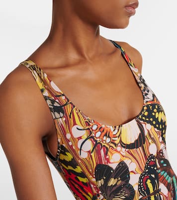 Maillot de bain Papillon imprimé | Jean Paul Gaultier