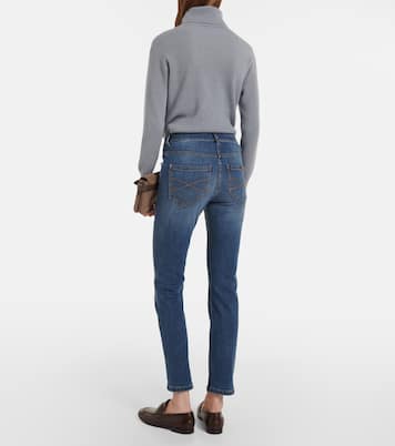Mid-rise skinny jeans | Brunello Cucinelli