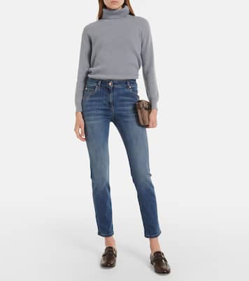 Mid-rise skinny jeans | Brunello Cucinelli