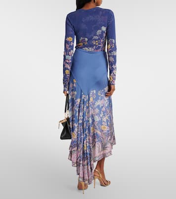 Falda larga asimétrica estampada | Etro