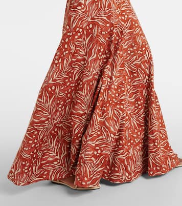 Elliot jacquard maxi dress | Diane von Furstenberg