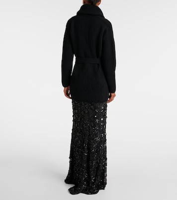 Cardigan in lana a coste | Dolce&Gabbana