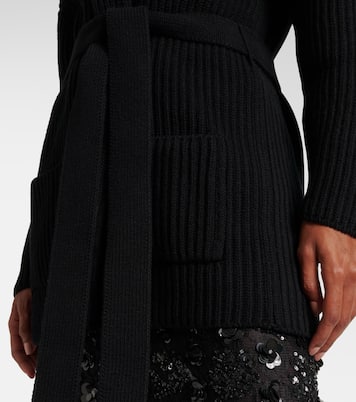 Cardigan in lana a coste | Dolce&Gabbana