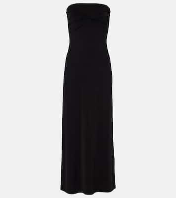 Vestido largo Cate sin tirantes | Tove