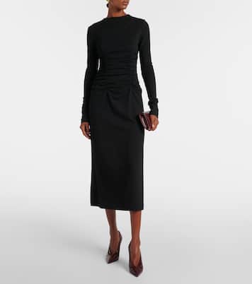 Abito lungo Acline in misto cotone | Sportmax