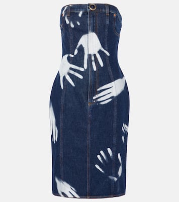 Robe midi en denim | Area