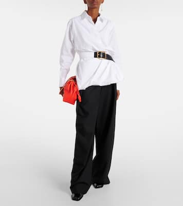 Pantalon ample en laine | Loewe