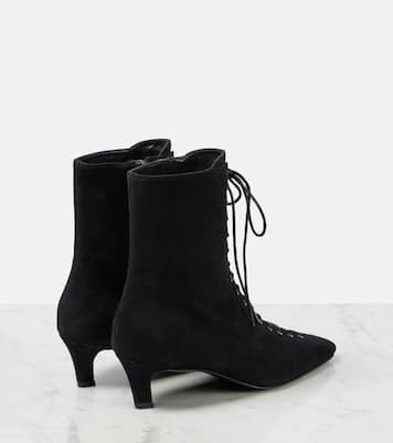 Stivaletti stringati in suede | Toteme