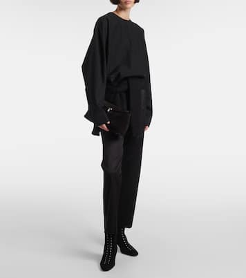 Stivaletti stringati in suede | Toteme
