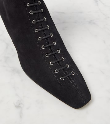 Stivaletti stringati in suede | Toteme