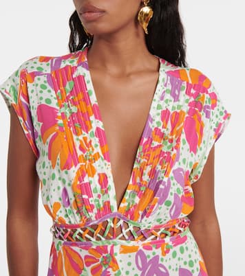 Abito lungo Cecile con cut-out | Poupette St Barth