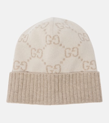 Mütze GG aus Kaschmir-Jacquard | Gucci
