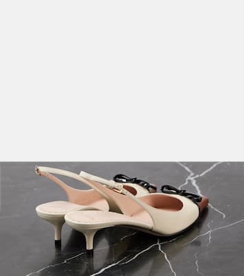 Slingback-Pumps Bepointy 45 aus Leder | Valentino Garavani