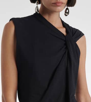 Abito corto Leany in jersey di cotone | Isabel Marant