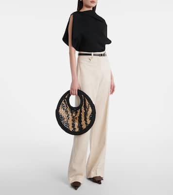 Spiaggia Small raffia shoulder bag | Jacquemus