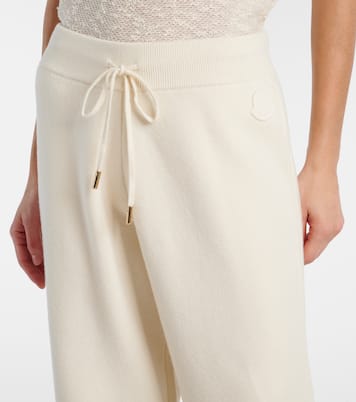 Pantalones deportivos de lana y cachemir | Moncler