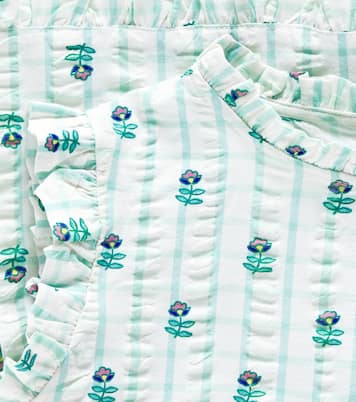 Chemise Mika en coton à fleurs | C'era Una Volta