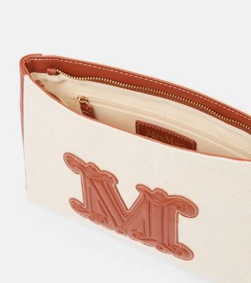 Pochette Casciabeach Small en toile | Max Mara