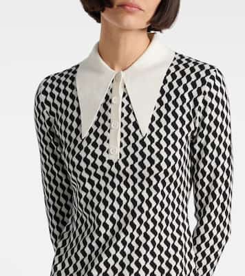 Abito corto in misto cotone | Rixo
