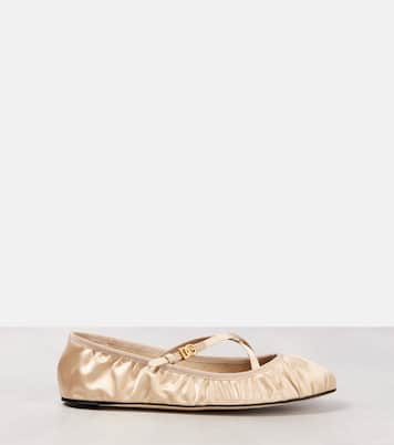Vally satin ballet flats | Dolce&Gabbana