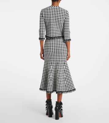 Cardigan à carreaux | McQueen
