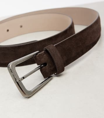 Gürtel aus Veloursleder | Brunello Cucinelli