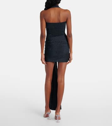 Minikleid aus Lamé | Aya Muse