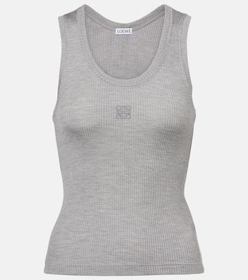 Top Anagram in seta a coste | Loewe