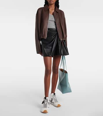 Top Anagram in seta a coste | Loewe