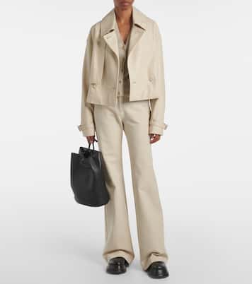 Tafira cotton-blend flared pants | Joseph