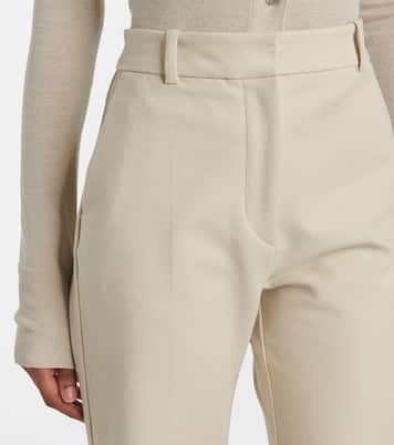 Tafira cotton-blend flared pants | Joseph