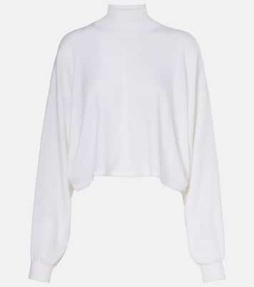 Cropped-Pullover aus Leinen | Alaïa