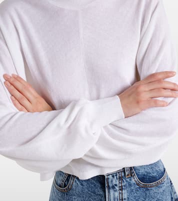 Cropped-Pullover aus Leinen | Alaïa