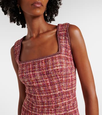 Vestido midi en mezcla de algodón y lana | Etro