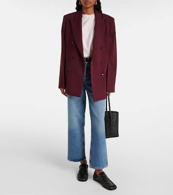 Jeans Ren a gamba larga e vita alta | Agolde