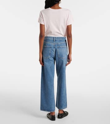 Jeans Ren a gamba larga e vita alta | Agolde