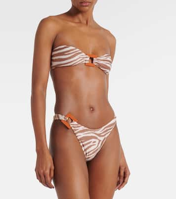 '90s zebra-print bikini bottoms | Same
