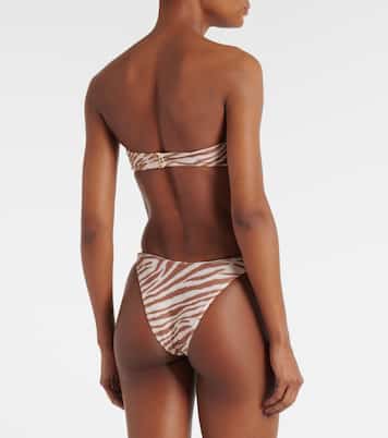 '90s zebra-print bikini bottoms | Same