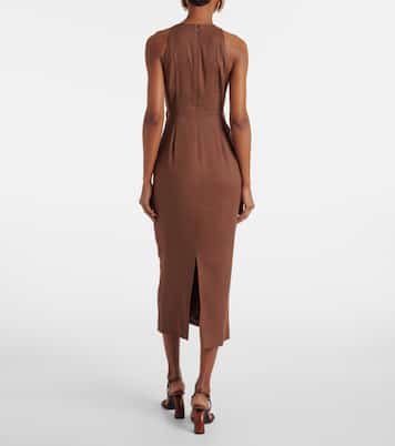 Isla embellished midi dress | Veronica Beard