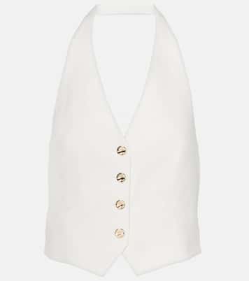 Chaleco Arabella en mezcla de lino | Veronica Beard