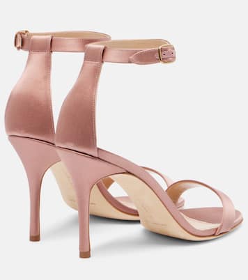 Sandales Chaos en satin  | Manolo Blahnik