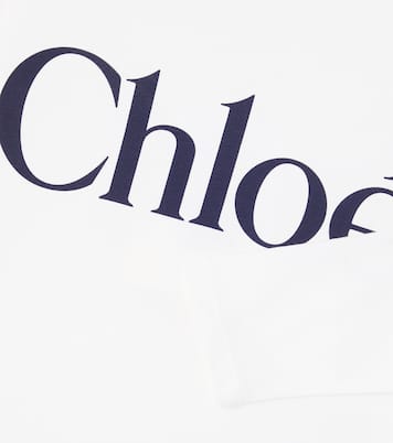 Logo cotton jersey T-shirt | Chloé Kids
