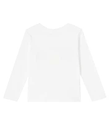 Logo cotton jersey T-shirt | Chloé Kids