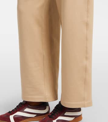 Pantalones anchos Filovia de seda y algodón | Max Mara